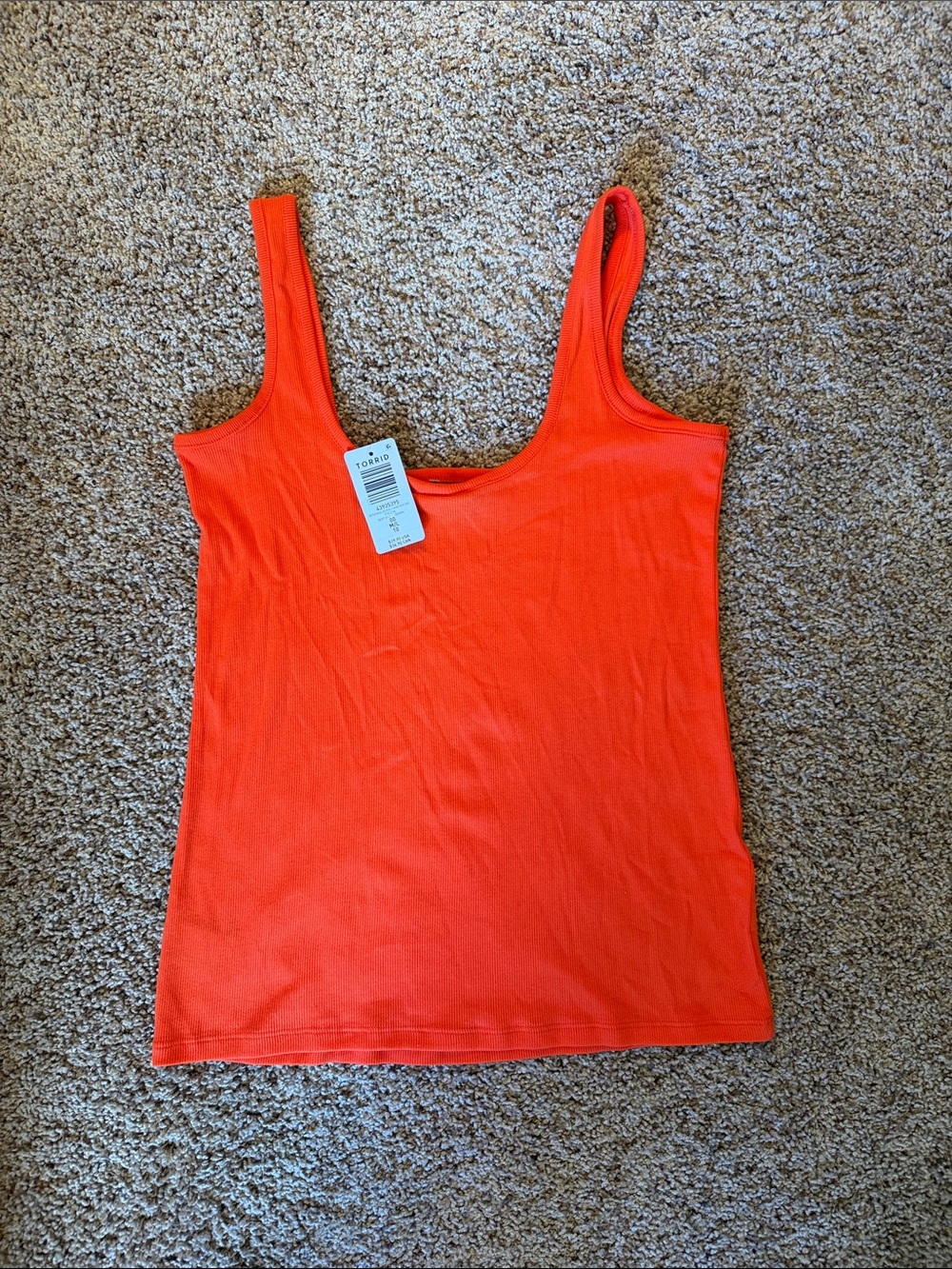 NWT Torrid Orange Tank - Size 00